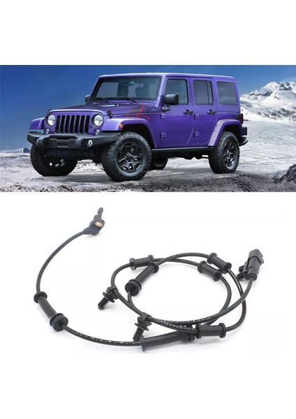 2x 68003281AD Tekerlek Hız Sensörü Ön Tekerlek Hızlı Abs Sensörü Jeep Wrangler Için Otomobil Jk 2007-2018 (Yurt Dışından) fiyatları