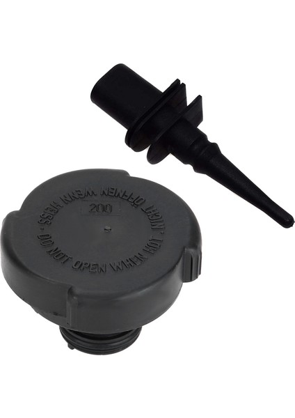 2 Pcs Araç Aksesuarları 1 Pcs Siyah Dış Dış Ara Hava Sıcaklığı Sensörü ve 1 Pcs Araç Radyatör Genişleme Tank Kapağı (Yurt Dışından)