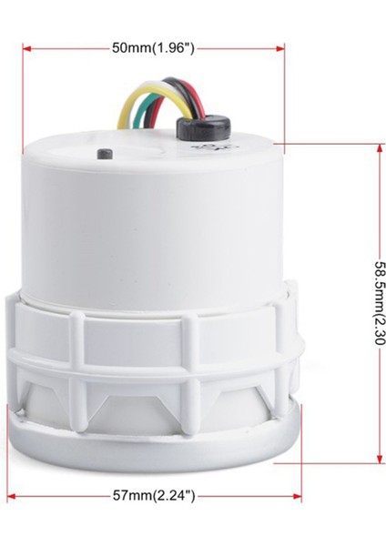 2x Cnspeed 2inch 52MM Otomatik Araba Takometresi Tako Gösterge 0-8000 Rpm 12V Evrensel Araba Motor Beyaz LED Metre Pointer Rpm (Yurt Dışından) indirimleri