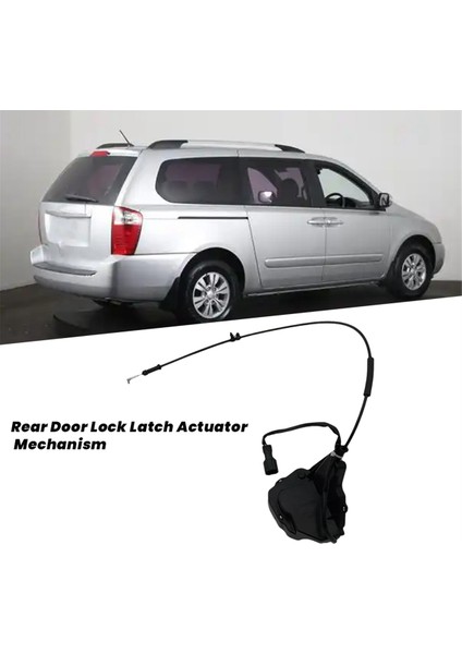 Kia Sedona Karnavalı Için Araba Arka Kapı Kilit Mandalı Aktüatör Mekanizması 2006-2014 Hyundai Entourage 81420-4D010 814204D010 R (Yurt Dışından) fiyatları