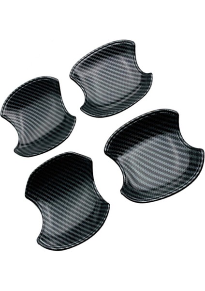 2020 2021 Için Toyota Corolla Çapraz Kapı Kolu Kase Çıkartma Kapağı Karbon Fiber Desen Abs Otomobil Aksesuarları (Yurt Dışından) modelleri