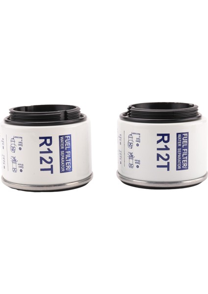R12 R12S Için 2pcs R12T Racor 140R 120AT S3240 Npt Zg1 / 4-19 SFC-8801-10 Yakıt Su Ayırıcı Filtresi (Yurt Dışından)