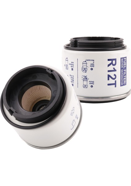 R12 R12S Için 2pcs R12T Racor 140R 120AT S3240 Npt Zg1 / 4-19 SFC-8801-10 Yakıt Su Ayırıcı Filtresi (Yurt Dışından) modelleri