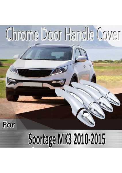 Kia Sportage Mk3 Sl 2010-2015 Için Krom Kapı Kolu Kapağı Refit Araç Aksesuarları Çıkartmaları Dekorasyonu (Yurt Dışından) fiyatları