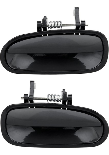 2pcs Yeni Arka Dış Kapı Kolları 1996-2000 Honda Civic Için Lh Rh Siyah Seti (Yurt Dışından)
