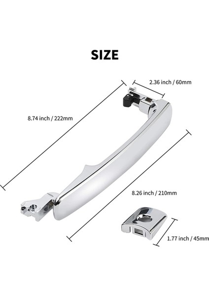 Infiniti FX35 FX45 Nissan Murano Rogue 82646-CA000 80640 CA012 Sol Sol Ste (Yurt Dışından) indirimleri