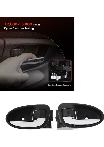 1paır Iç Kapı Kolu Toyota Yaris Rs 2007-2010 69205-0D160-B0 69206-0D160-B0 6920652130 (Yurt Dışından) fiyatları