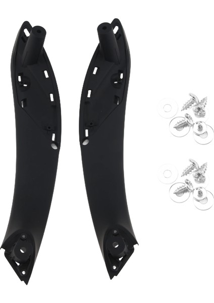 Siyah Ön Sol/sağ Araba Iç Kapı Kolu Trim Çekme Paneli Tutamağı For-Bmw 3 4 Serisi F30 F80 Iç Kapı Kolu (Yurt Dışından)
