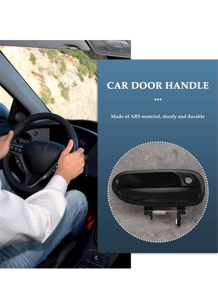 Honda Civic Ek3 1996 1997 1998 1999 2000 (Ön Kapı Kolu) Için Dış Kapı Kolu Dışında 2pcs Araba (Yurt Dışından) fırsatları