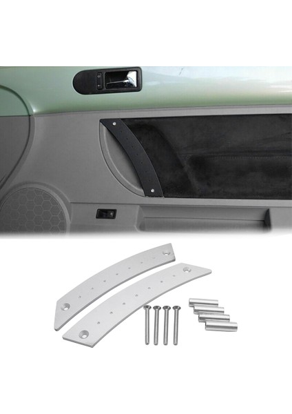 1paır Metal Kapı Paneli Çekme Sökü Böcek 1998-2010 Iç Kapı Kapat Çekme Kulpları Yedek Gümüş (Yurt Dışından) fiyatları