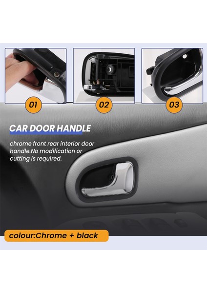 Mazda 323 Protege Bj 1995 1996 1997 1998 1999 2000 2001 2002 2003 Için Araba Ön Arka Iç Kapı Kolu (Yurt Dışından) fırsatları