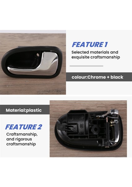 Mazda 323 Protege Bj 1995 1996 1997 1998 1999 2000 2001 2002 2003 Için Araba Ön Arka Iç Kapı Kolu (Yurt Dışından) indirimleri