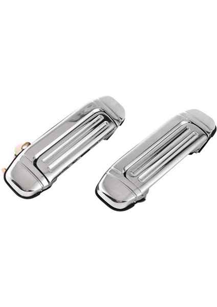 2x Arka Sol Yan Araba Dış Kapı Kulpları Mitsubishi Için Chrome MR156877 Montero Pajero V31 V32 V33 V46 1997-2000 (Yurt Dışından) fiyatları