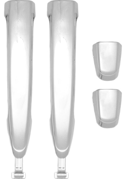 2pcs Arka Kapı Kolu Dış Kapı Kolu Için Toyota Sienna 2004-2010 69213-08020 69227-08040 Gümüş (Yurt Dışından) fiyatları