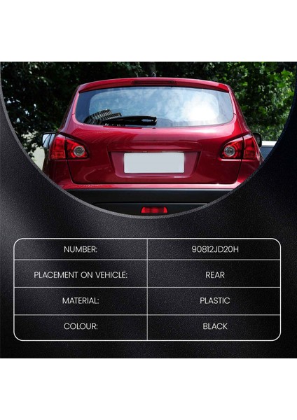 Nissan Qashqai Için Anahtar Kamera Bagaj Kapı Kapağı ile Arka Bagaj Kapağı Önyükleme Tutar J10 JJ10 2007-2014 90812JD20H (Yurt Dışından) fiyatları