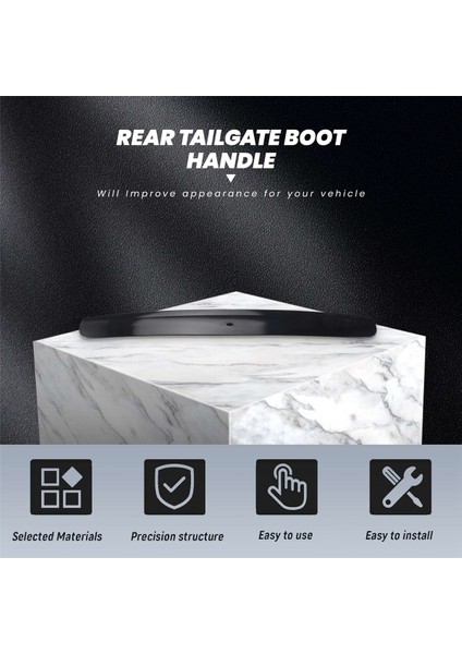 Nissan Qashqai Için Anahtar Kamera Bagaj Kapı Kapağı ile Arka Bagaj Kapağı Önyükleme Tutar J10 JJ10 2007-2014 90812JD20H (Yurt Dışından) indirimleri