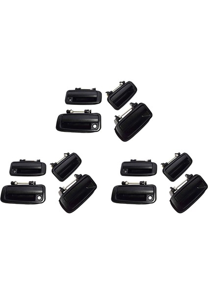 Toyota Corolla Için Dış Dış Kapı Kolu 1988-1992 69210-12110 69220-12110 (Yurt Dışından)