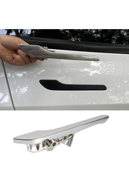 Tesla Aksesuarları Için 2017-2020 Tesla Model3 1081832-00-H Için Araba Kapısı Kulpları (Yurt Dışından) fiyatları