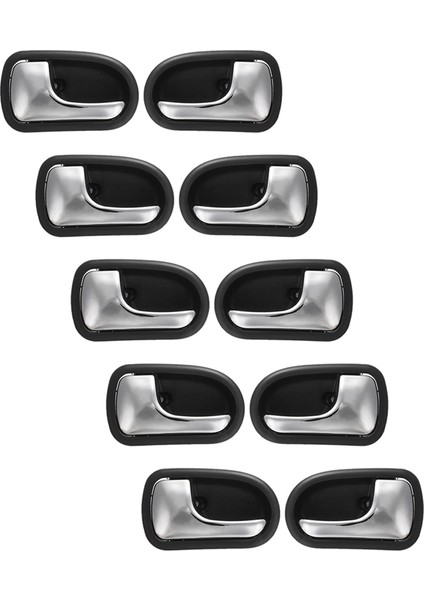 Mazda 323 Protege Bj 1995 1996 1997 1998 1999 2000 2001 2002 2003 Için 5x Araba Ön Iç Kapı Kolu (Yurt Dışından)