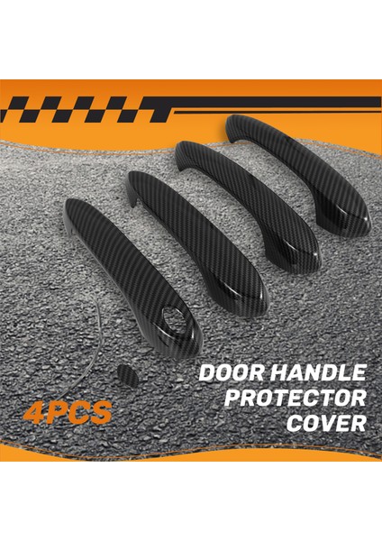 Karbon Fiber Dış Dış Kapı Tutucu Kapak For-Bmw 3 5 6 Serisi G20 G30 G31 G32 G01 G02 G05 G06 X3 X4 X5 X6 X7 (Yurt Dışından) indirimleri