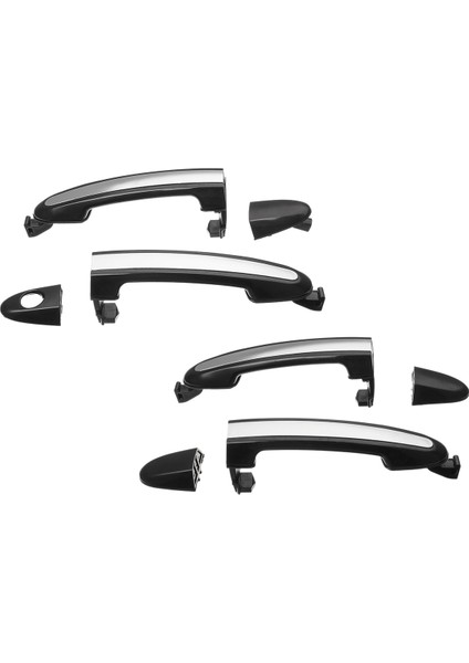 Abs Krom Ön Sağ Dış Kapı Tutucu Kapak Trim 82651-2B010 826512B010 Hyundai Santa Fe 2007 2008 2009 2011 2011 2011 2012 (Yurt Dışından) indirimleri