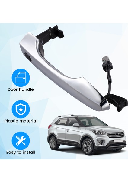 Hyundai Creta 2015-2018 Için Düğmeli Ön Dış Kapı Kolu Anahtarsız Giriş (Yurt Dışından) indirimleri