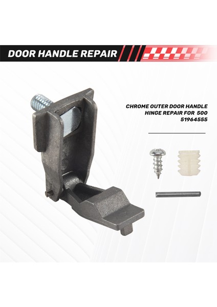 Krom Dış Kapı Tutucu Fiat Için Menteşe Onarımı 500 51964555 (Yurt Dışından) fırsatları