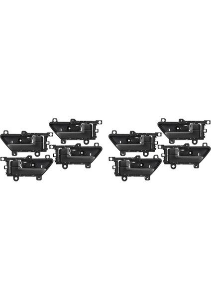8x Araba Stilling Iç Kapı Kolu Hyundai Veracruz IX55 2007-2012 82610-3J000 82620-3J00WS Için Sağ Taraf (Yurt Dışından) fırsatları