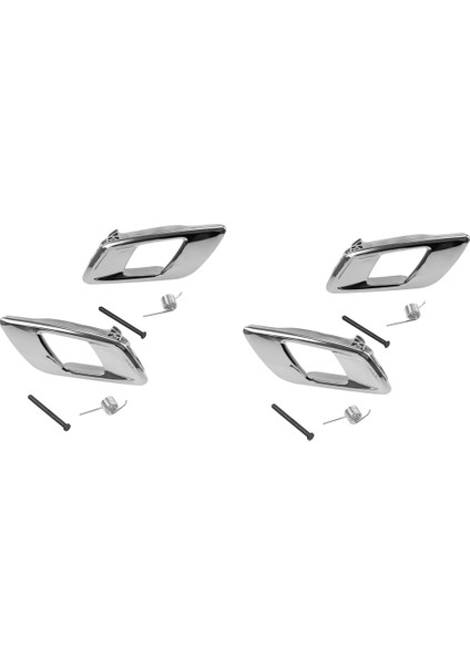 Ford Ranger Için 4x 2012-2019 Everest 2015-2019 Kapı Iç Sap Krom (Yurt Dışından)