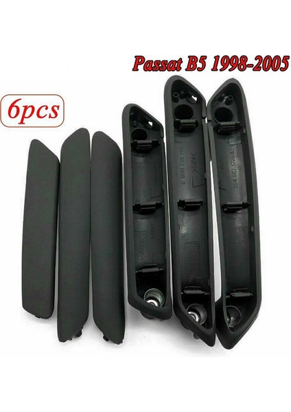 Siyah Iç Kapı Çekme Takımı+Trim Kapak Kiti -Passat B5.5 1998-2005 (Yurt Dışından) modelleri