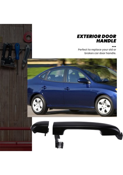 Hyundai Elantra 2007-2010 Için Dış Kapı Kolu Ön Veya Arka Astarlı 82651-2H000 (Yurt Dışından) modelleri