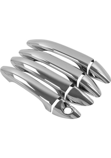 Araba Kolu Kolu Kabuk Kapısı Kolu Dekorasyon Çıkartması Hyundai Için Elektrokaplama I10 Grand I10 x 2014-2020 (Yurt Dışından)