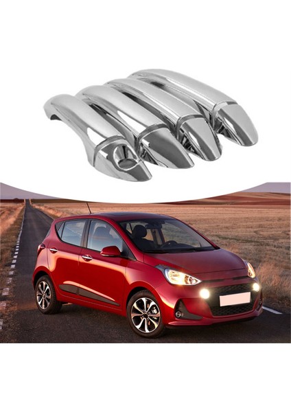 Araba Kolu Kolu Kabuk Kapısı Kolu Dekorasyon Çıkartması Hyundai Için Elektrokaplama I10 Grand I10 x 2014-2020 (Yurt Dışından) modelleri
