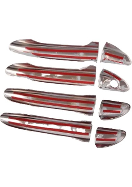 Araba Kolu Kolu Kabuk Kapısı Kolu Dekorasyon Çıkartması Hyundai Için Elektrokaplama I10 Grand I10 x 2014-2020 (Yurt Dışından) indirimleri