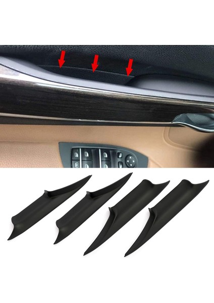 4pcs Iç Kolu -Bmw 7 Serisi F01 F02 2008-2015 51419115501 51429151211 Için (Yurt Dışından) fırsatları