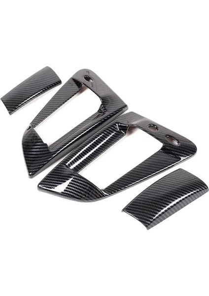 Nissan Için 370Z Z34 2009-2020 Abs Karbon Fiber Dış Kapı Çekme Soyu Panel Trim Kapak Arabası Takma Aksesuarlar (Yurt Dışından)
