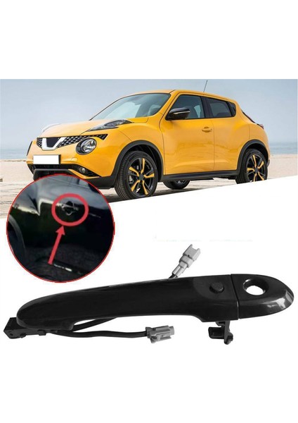 82644-1FA5A Araba Dış Cephesi O/s Sürücü Sağ Taraf Akıllı Kapı Kolu Nissan Juke Için Anahtarsız Giriş 2010-2019 Siyah (Yurt Dışından) fiyatları