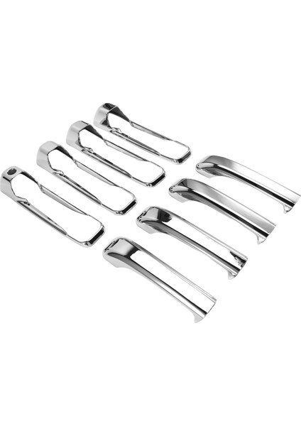 Araba Kapı Kolu Kapak Dodge Ram Için Dış Kapı Kolu Döşeme 1500 2017-2010 Krom (Yurt Dışından)