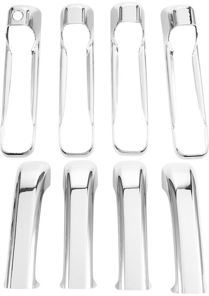 Araba Kapı Kolu Kapak Dodge Ram Için Dış Kapı Kolu Döşeme 1500 2017-2010 Krom (Yurt Dışından) fiyatları