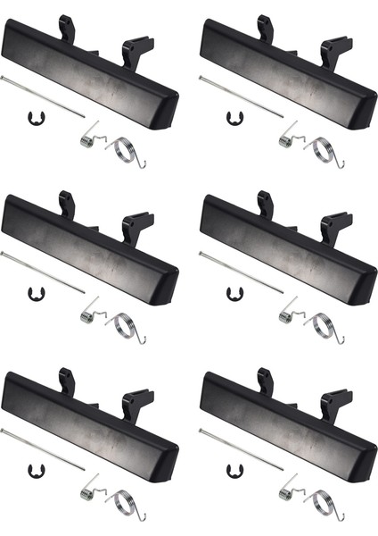 6x 90606-EA810 90606-EB705 Araba Arka Bagaj Bagajı Nissan Frontier Navara D40 2004-2013 (Yurt Dışından)