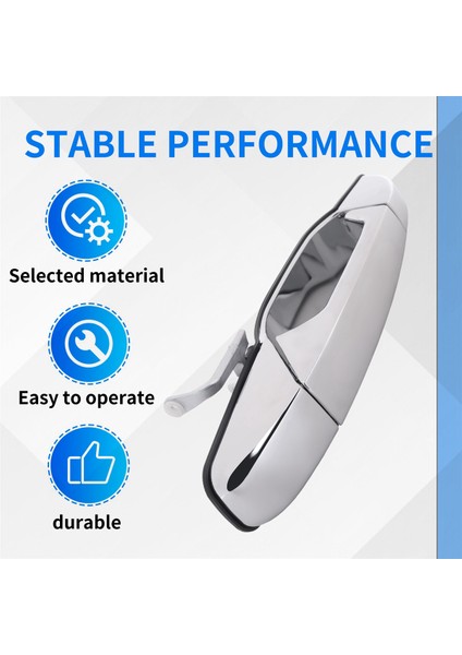 Cadillac Chevrolet Için Dış Kapı Tutağı Gmc Ön Sağ Dış Kapı Tutucu Chrome 20828258 22738721 (Yurt Dışından) fırsatları