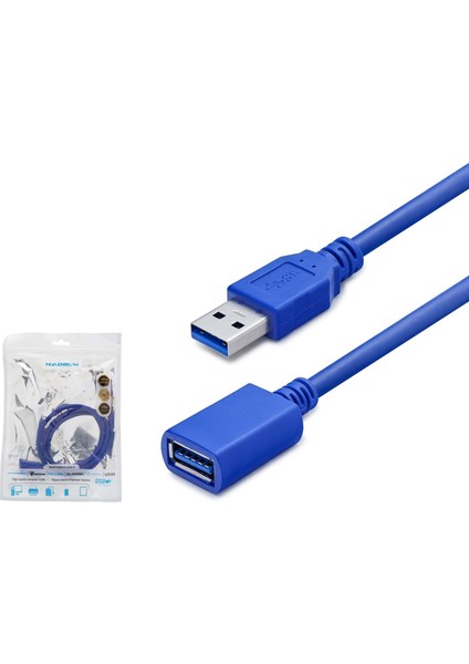 Hdx7539 1M Usb To Usb F Kablo Mavi