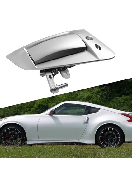 Nissan 370Z 2009-2018 Dış Kapı Kolu Için Araba Ön Dış Kapı Kolları Ön 80607-1EA0B (Yurt Dışından) fırsatları
