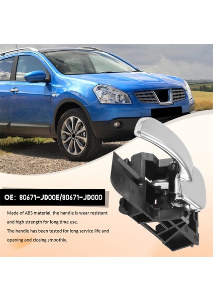 Iç Kapı Kolu Ön Arka Sol Sol Nissan Qashqai J10 2007-2013 80671JD00E (Yurt Dışından) indirimleri