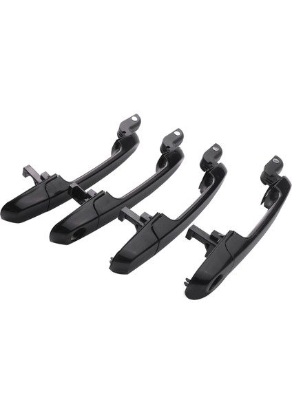 4 Adet Siyah Araba Kapı Kolu Ön Arka Lh Rh Dış Araba Kapı Kolu, Hyundai Accent Dodge Tutum 2006-2011 Için (Yurt Dışından) modelleri