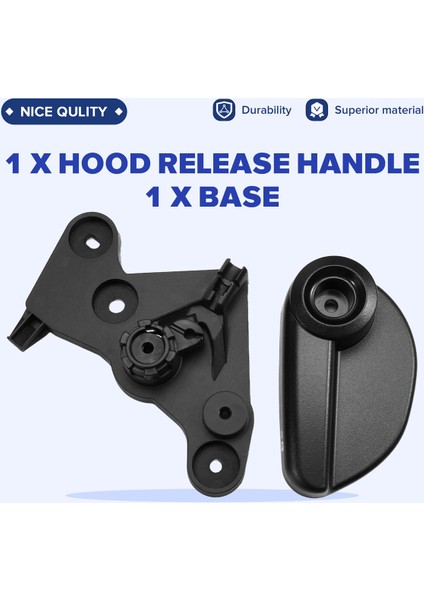 Araba Ön Kaput Serbest Bırakma Kol Kilidi 51437298817 51237307640 Mini Cooper F54 F56 2013-2019 (Yurt Dışından) fırsatları