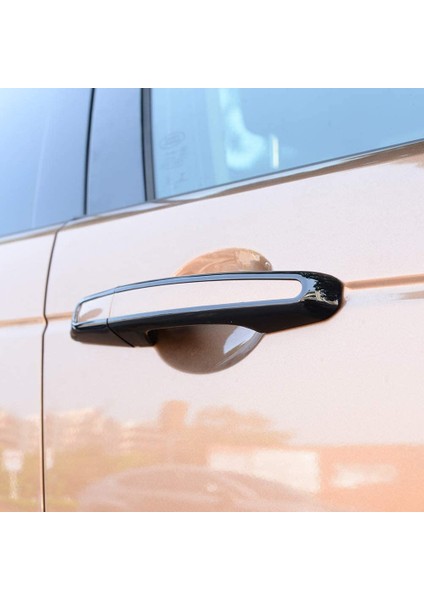Kapı Kolu Kapak Süslemesi For-Jaguar Xe Xf F-Pace X761 Land Rover Discovery Için 5 Sport Evoque Araba Aksesuarları, Siyah (Yurt Dışından) fırsatları