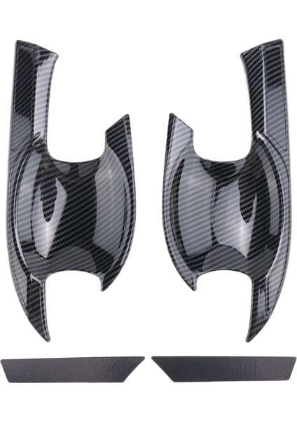 Honda Hrv Hrv Hr-V Vezel 2021 2022 Karbon Fiber Ön Kapı Tutucu Kase Kapak Trim Ekleme Kalıp Garnitörü (Yurt Dışından) fiyatları