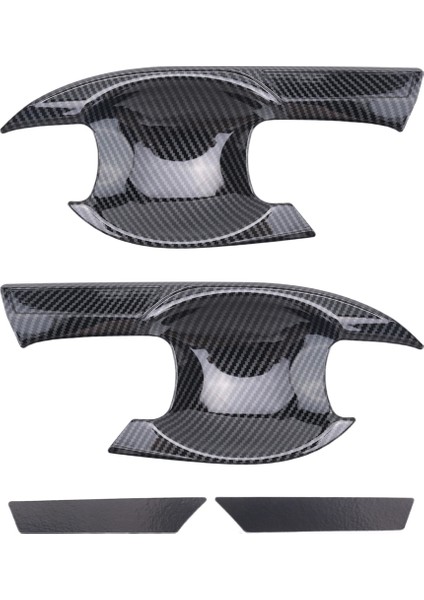 Honda Hrv Hrv Hr-V Vezel 2021 2022 Karbon Fiber Ön Kapı Tutucu Kase Kapak Trim Ekleme Kalıp Garnitörü (Yurt Dışından) modelleri