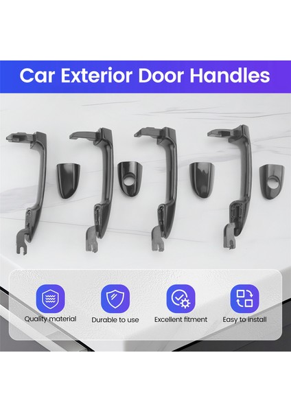 4 Pc Kıa Spektrumları Için Kapı Kolunun Sağdan Sola Doğru Sola Doğru 5 Cerato 04-09 82650-2F000 83650-2F000 (Yurt Dışından) indirimleri